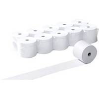 Thermal paper rolls 80x80 mm x 80 m , 55g/m2, white, box with 30 rolls