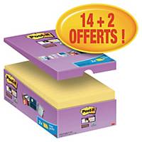 Post-It Super Sticky Value Pack Notes 76X127mm Yellow Pk24