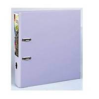 Exacompta Prem-Touch Polypropylene A4 Maxi Lever Arch File, 80mm Spine, Lilac