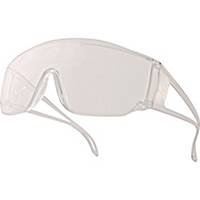 Schutzbrille Delta Plus Piton 2 Clear, kratzfest, Scheibe farblos