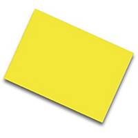 Pack de 25 cartulinas FABRISA 50x65 170g/m2 color amarillo