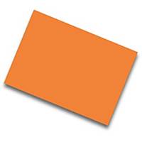 Pack de 25 cartulinas FABRISA 50x65 170g/m2 color naranja