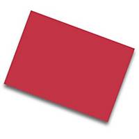 Pack de 25  cartolina FABRISA 50x65 185g/m2  vermelho