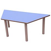 Mesa trapecio Mobeduc - 53 cm - azul