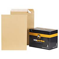 New Guardian Manilla C3 Peel And Seal Plain Envelopes 125gsm - Box of 125