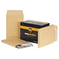 New Guardian Manilla C4 Peel And Seal Gusset Envelopes 130gsm - Box of 100