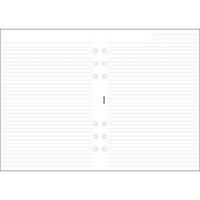 Filofax A5 Desk Organiser Refill Inserts - White Ruled Paper