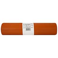 Alufix Müllbeutel, HDPE Polyethylen regranuliert, 60 l, 10 Stück, orange