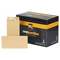 New Guardian Manilla DL Self Seal Plain Envelopes 115gsm - Box of 500