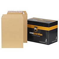 New Guardian Manilla C4 Peel And Seal Plain Envelopes 130gsm - Box of 250