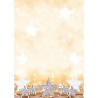 Weihnachtspapier Sigel DP029, DIN A4, Motiv: Glitter Stars, 100 Blatt