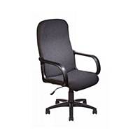 Deluxe High Back Manager s Chair With Arm Rests - Charcoal