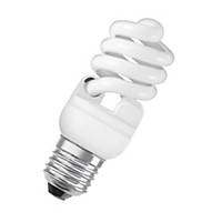 Lampe économique OSRAM Dulux Twist E27, 15W, 827 blanc ultra chaud, 900 lm, mate