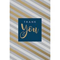 Greeting cards thank you - pack of 6
