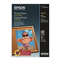 EPSON S042538 A4 Glossy Photo Paper 200gsm - Pack of 20