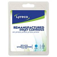 Lyreco remanufactured Brother inkt cartridge LC1280XL, cyaan