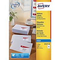 Avery J8162-100  Labels, 99.1 x 33.9 mm, 16 Labels Per Sheet