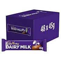 Cadbury Dairy Milk Chocolate Bars  - Pack of 48