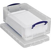 Ordnungsbox REALLY USEFUL BOX®, 12L, 270x150x465mm, PP, stapelbar, transparent