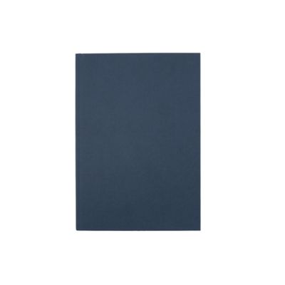 Blue A6 Manuscript Notebook 160 Pages - Groceries