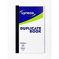Lyreco Duplicate Book 213x127mm 100-Sheets
