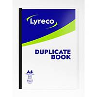 Lyreco A4 Duplicate Book - 100 Numbered Sheets