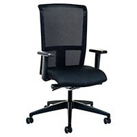 Prosedia 3462 bureaustoel met synchroon mechanisme, stof, zwart
