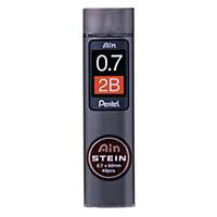 Stifter Pentel AIN STEIN High Polymer, 2B, 0,7 mm, etui a 40 stk.