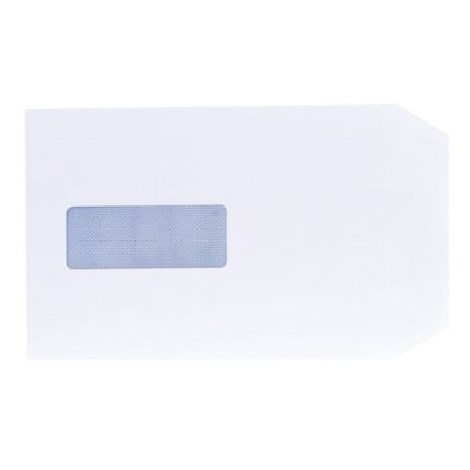 White Strong Self Seal  Window Envelopes 90gsm High Quality DL C5 Office 