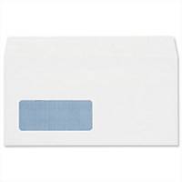 Lyreco White Envelopes DL P/S Window 100gsm - Pack Of 500