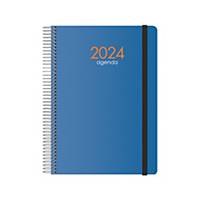 Agenda Dohe Syncro - día página - 150 x 210 mm - azul
