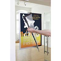 Duraframe Poster Frame, A2, Adhesive, Silver