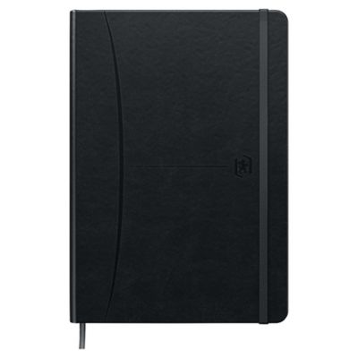 Cahier Oxford Signature A5 - Couverture Noire - 160 Pages - Quadrillé