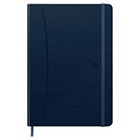 Oxford Office Signature notitieboek A5 , geruit 5 x 5 mm, blauw, 80 vellen