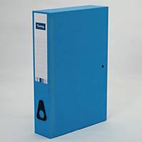 Lyreco Blue Foolscap Box File