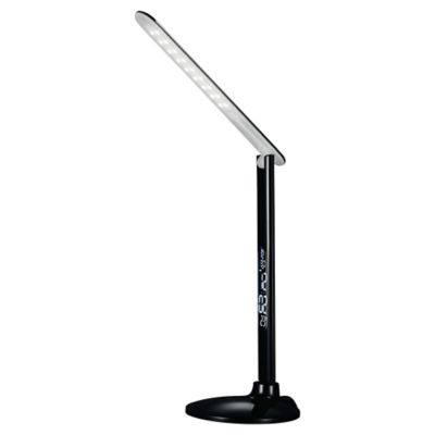 Lampe de bureau LED Aluminor Success, noire