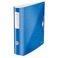 Leitz 1106 WOW Active lever arch file 180 degrees 80mm PP blue