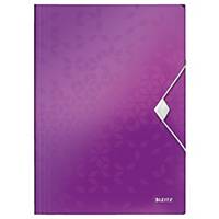 Leitz 4599 WOW 3-flap folder purple