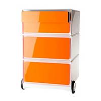 Paperflow Easybox caisson orange/blanc