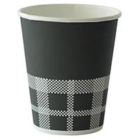 Cup Izza Duni 24 cl, black, package of 40 pcs