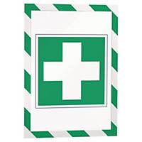 Durable Magaframe magnetic frame - green/white - pack of 5