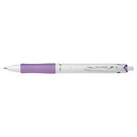 Pilot BeGreen Acroball Pure White retractable ballpoint pen - purple