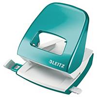 Leitz WOW 5008 hole punch, office punch, 30 sheets, ice blue metallic