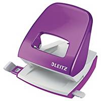 LEITZ WOW 5008 2-HOLE PAPER PUNCH PURPLE - UP TO 30 SHEETS