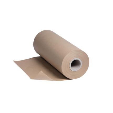 morgen Inpakken Reinig de vloer Bruin papier op rol, gerecycled, 70 g, 100 cm x 300 m, per rol papier
