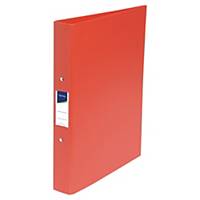 Lyreco Red A4 2 O-Ring Binder 25Mm Spine - Box Of 10