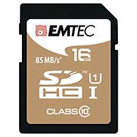 EMTEC SDHC GOLD+ CL10 UHS-I U1 16GB