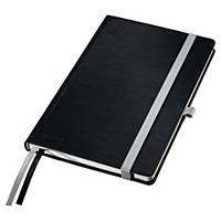 Leitz Style notebook hard cover A5 ruled black