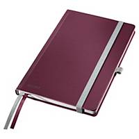 Leitz Style cahier hard cover A5 ligné rouge