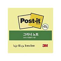 3M POST IT 654 RE/NOTES 76X76 YLLW